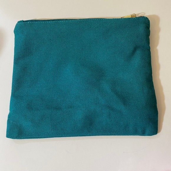Charming I Need That No Really I Do Teal Makeup Bag Pouch - Picture 4 of 10